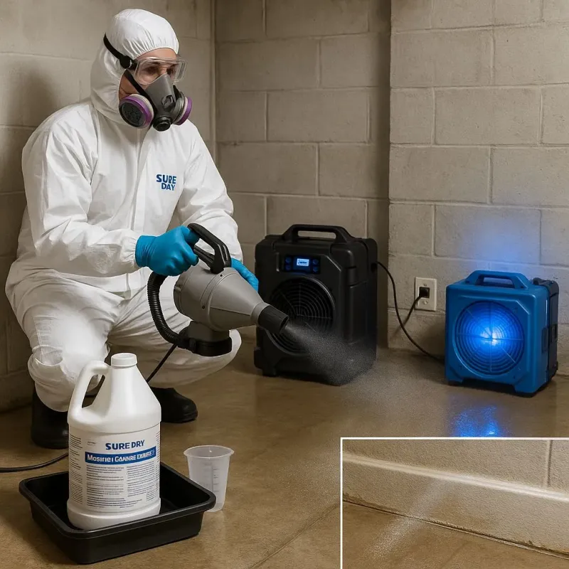 Sanitization and Odor Removal process in Bethany, IL