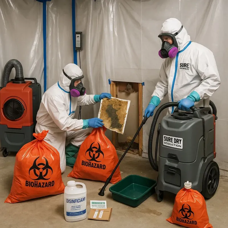 Contaminated Water Handling Protocols process in Bethany, IL